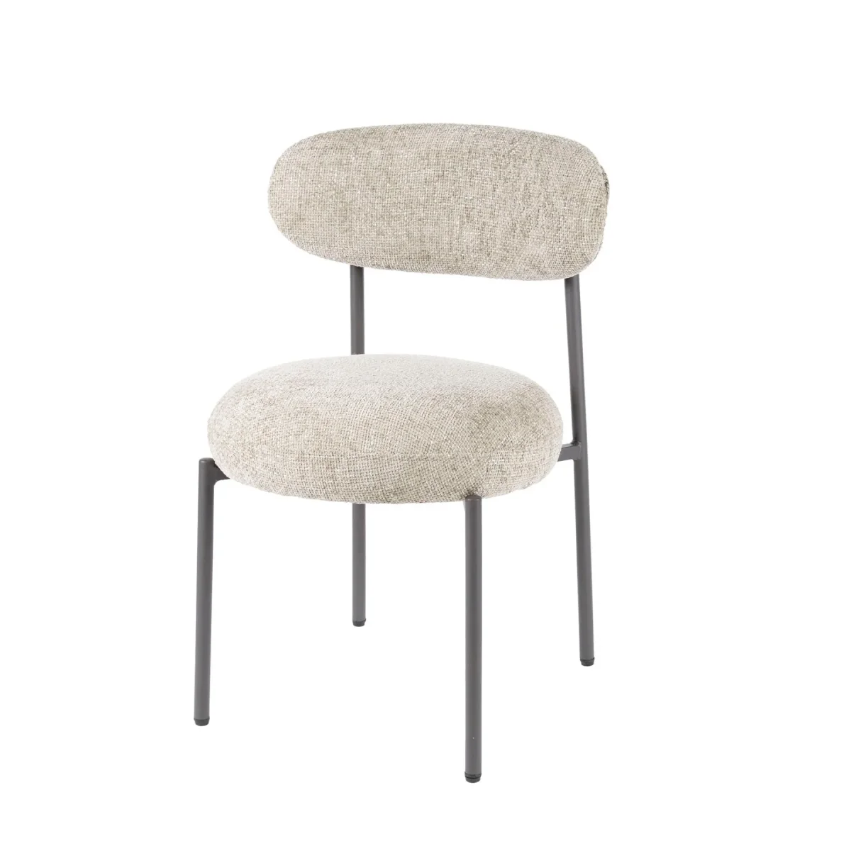 Chaise de salle à manger Aero Tissee Cargo Tissee en tissu Sable – Image 4