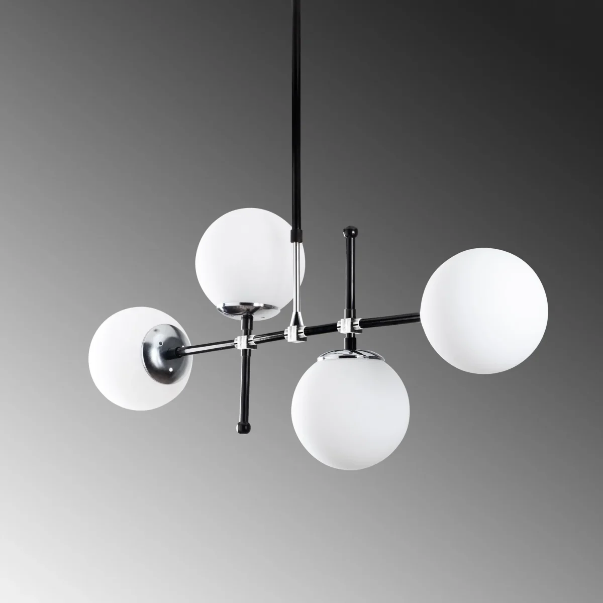 Suspension Noire Métal Rosanna – Image 9