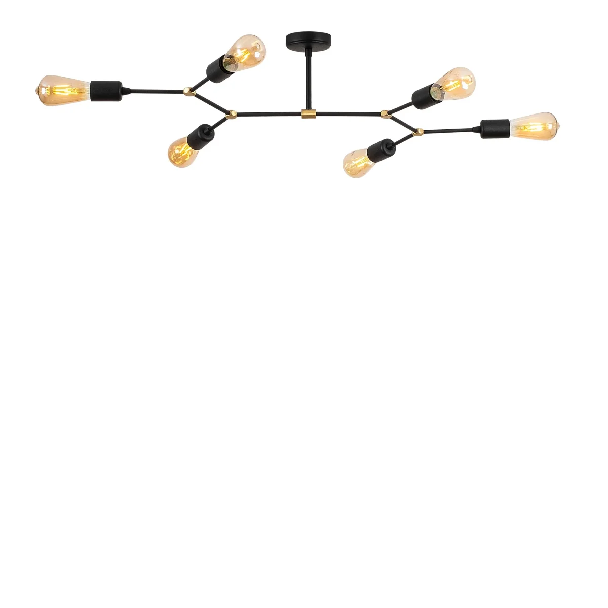 Suspension Noire Métal Sentinel – Image 5