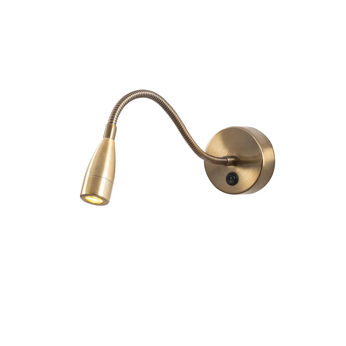 Applique murale 1 lumière en métal couleur bronze Veridia – Image 3