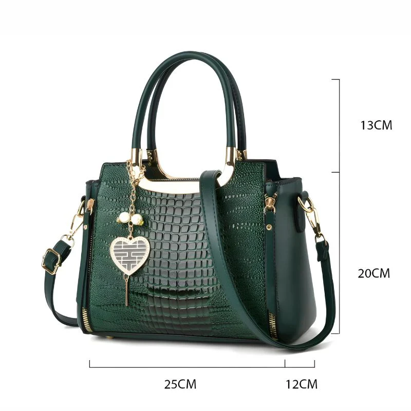 Sac à Main Effet Croco – Image 4