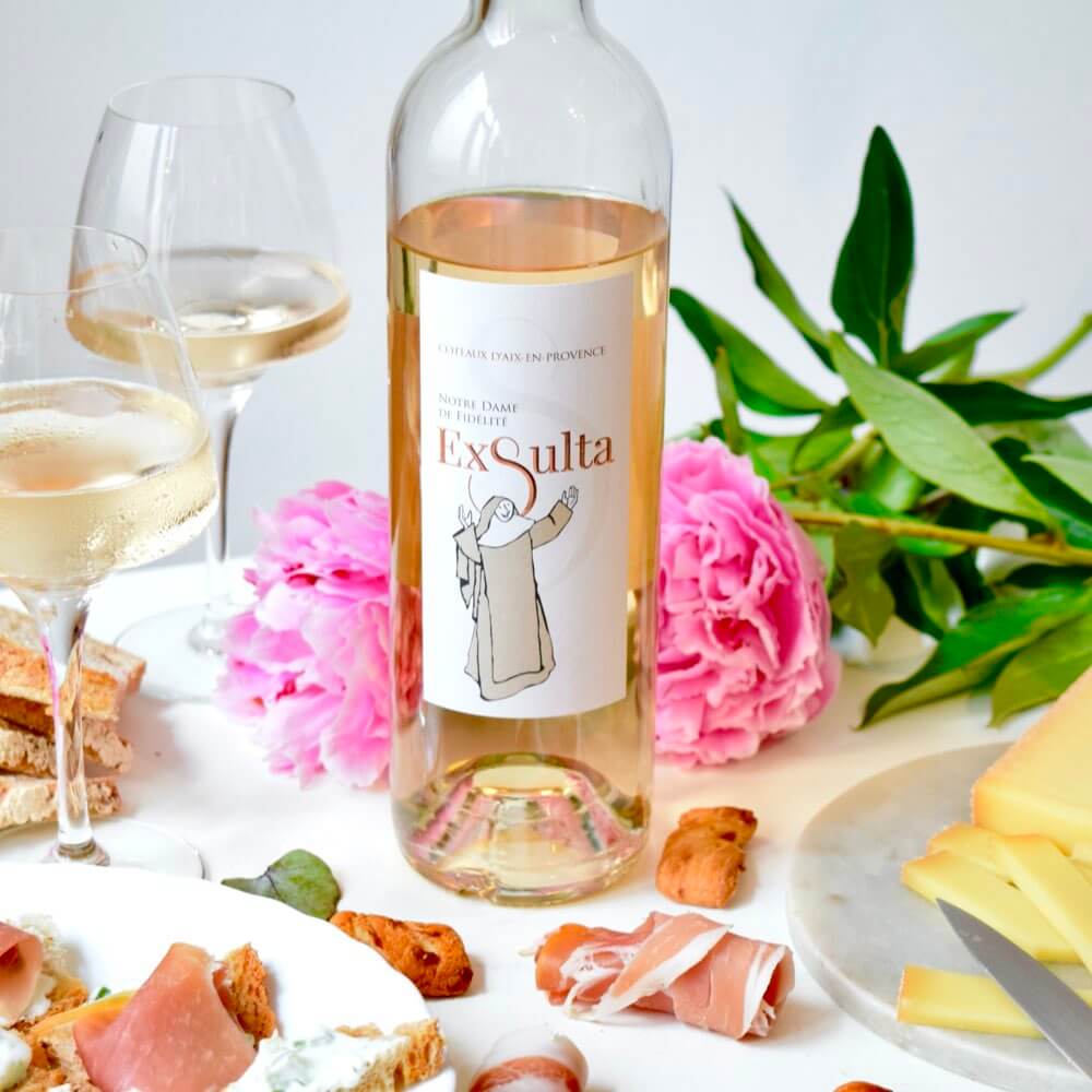 Vin rosé « Exsulta » 2025 – Abbaye Notre-Dame de Fidélité de Jouques – Image 3