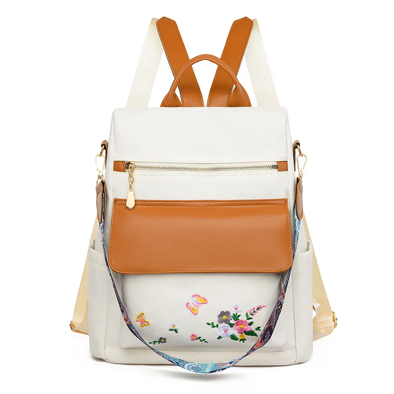 Sac à Main et à Dos Femme Chic en Tissu Oxford – Image 2