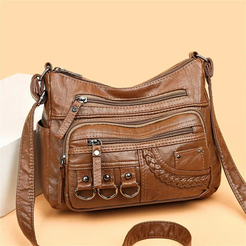 Besace en Cuir Femme Vintage – Image 5