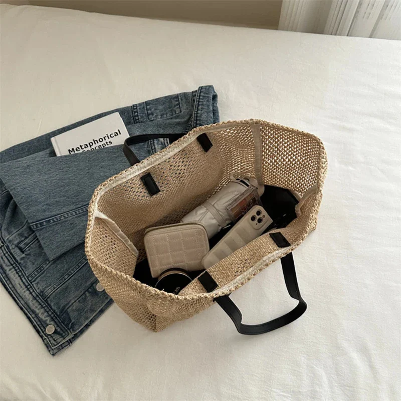 Grand Sac à Main en Raphia Indémodable – Image 6