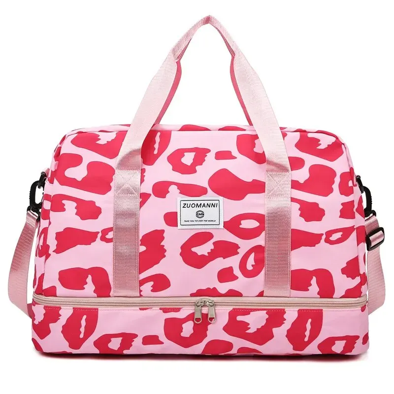 Sac à Main de Voyage à Motif Léopard – Image 5