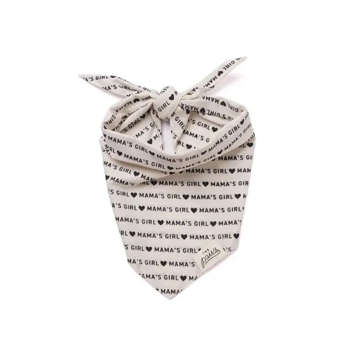 Bandana pour chien Mama's Boy ou Mama's Girl – Image 3