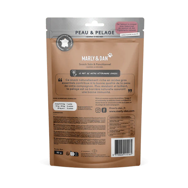 Barres à Mâcher Peau et Pelage Pour Chien - Marly & Dan – Image 4