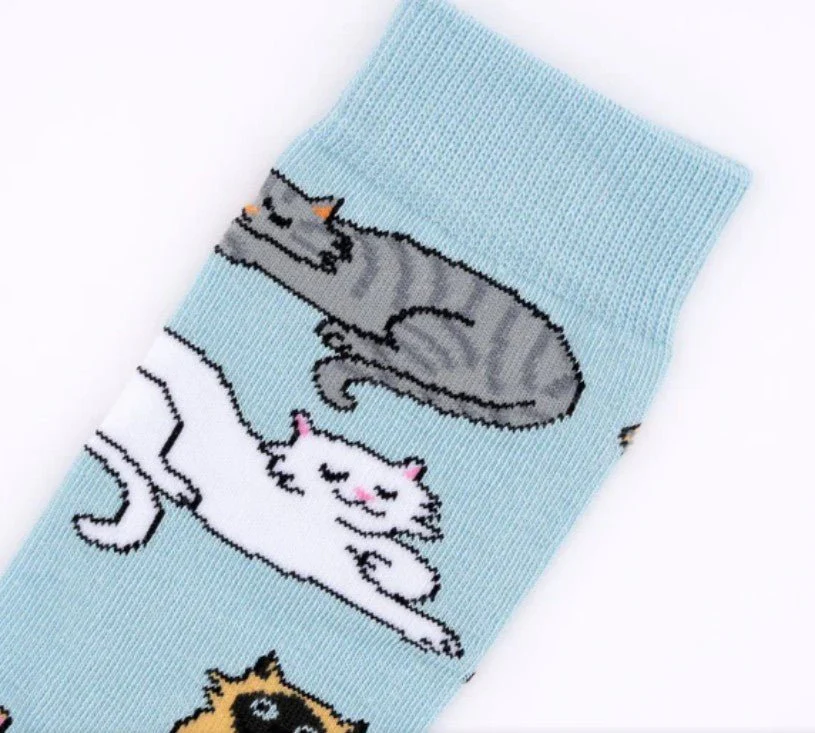 Chaussettes chat Miaou - La touche féline qui fait sourire – Image 3