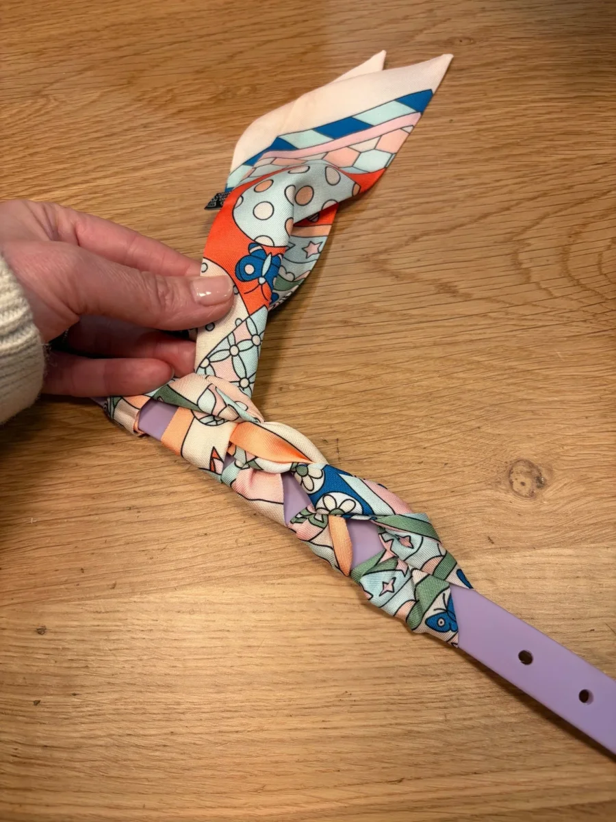 Foulard à nouer pour collier chien – Touche chic & unique – Image 6