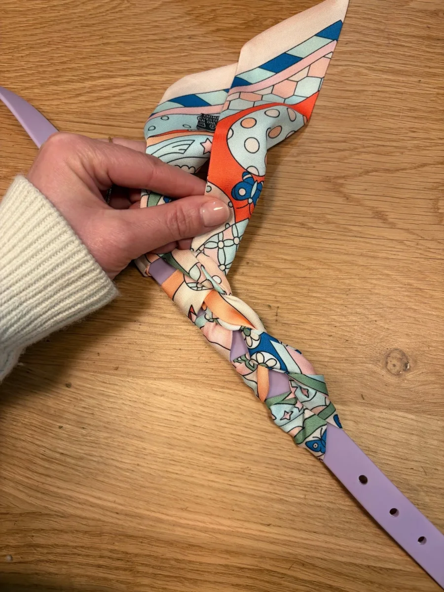 Foulard à nouer pour collier chien – Touche chic & unique – Image 5