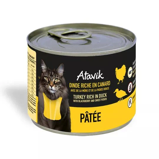 Pâtée pour chat _ Dinde riche en Canard (200g) – Image 4