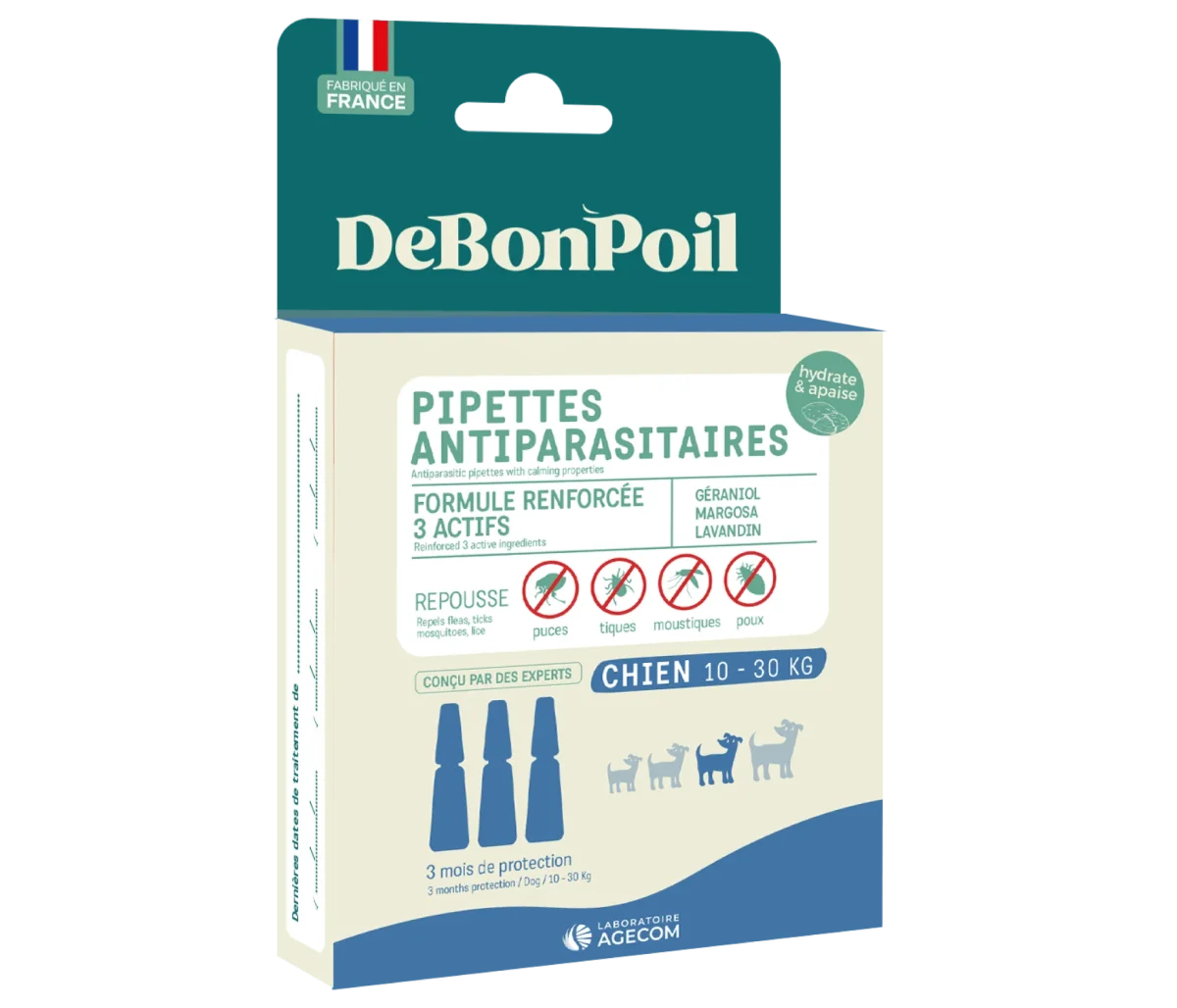 Pipette antiparasitaire chien naturelle apaisante – Image 3