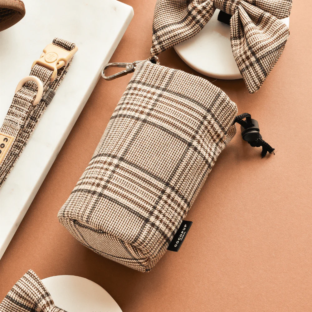 Pochette à friandises Pup Plaid – chic & imperméable – Image 4