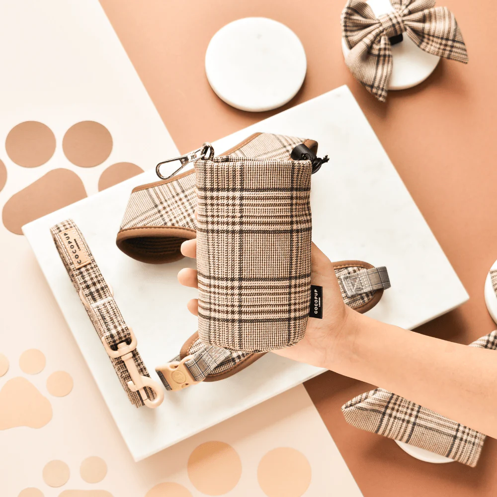 Pochette à friandises Pup Plaid – chic & imperméable – Image 3