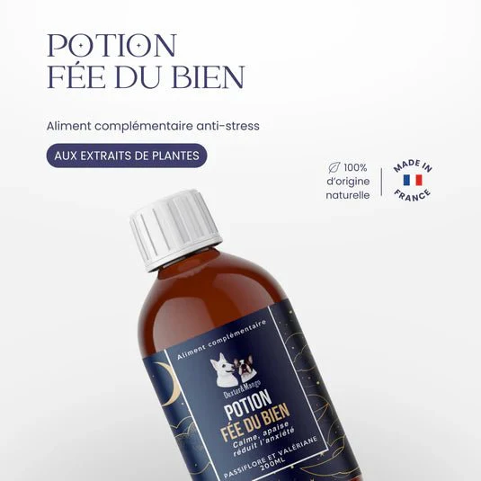 Potion Fée du Bien – Complément anti-stress naturel chien & chat – Image 3