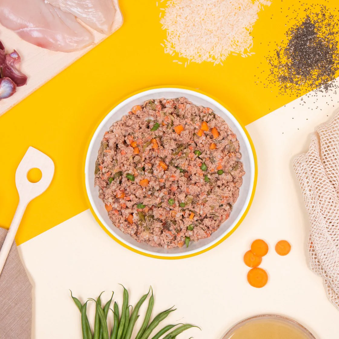 Recette Fraîche au Poulet pour Chiens sensibles - DOG CHEF – Image 2