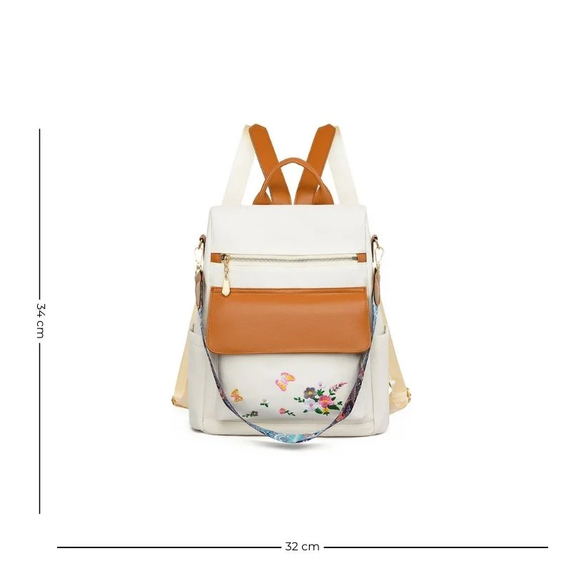 Sac à Main et à Dos Femme Chic en Tissu Oxford – Image 4
