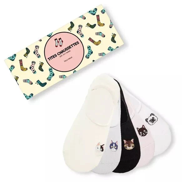 Socquettes Chat Invisibles – Image 2